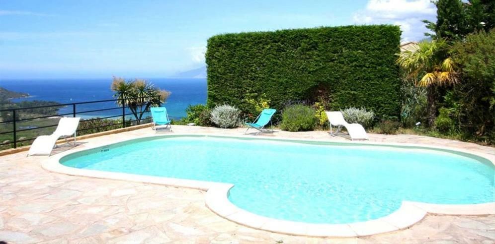 Saint-Florent Villa Sleeps 6 Pool Wifi Kültér fotó